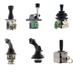 Tay điều khiển dùng cho máy múc, máy xây dựng, máy nông nghiệp, xe cơ giới, tàu điện, tàu thủy… Spohn Burkhardt