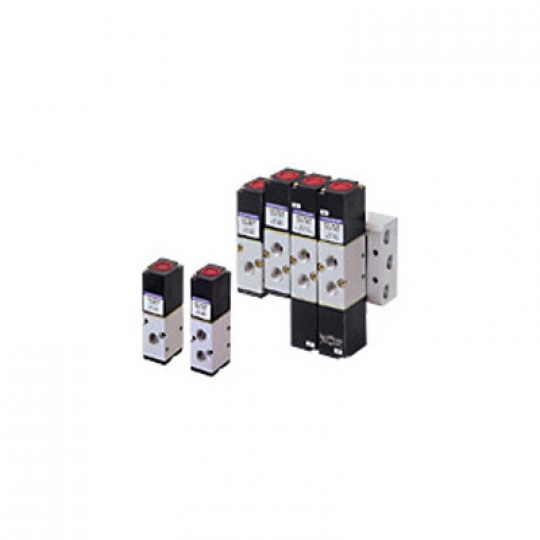 Van điện từ khí nén Series 200 Koganei, van khí nén 200-4E1,  200-4E2, 203-4E2,  M200E1  Koganei